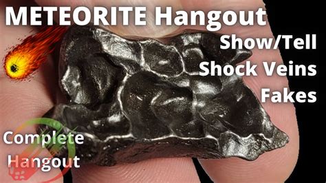 fake meteorite watch|how to tell for sure meteorite.